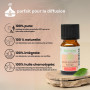 Synergie d’Huiles Essentielles Revitalisante - Mélange Huiles Essentielles 100% Pure et Naturelle - Utilisation en Diffusion pou