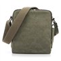 Outreo Sac bandoulière Homme Sac Besace Vintage Petit Porté épaule Sac en Toile Sacoche de Voyage pour école Université Cours Tr