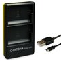 PATONA Chargeur Double Compatible avec Nikon EN-EL15 EN-EL15B EN-EL15C Batterie