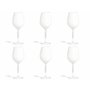 ZZZ merry christmas set coupe pour vin blanc 6 unités. 50 cl Blanc
