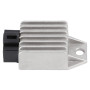 12V Universel Redresseur à régulateur de Tension, 4 Broches redresseur de régulateur de Tension pour Scooter Cyclomoteur ATV Gok
