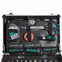 Brüder Mannesmann Tools Set Tool Box, 1 Piece, M29067, Noir