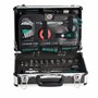 Brüder Mannesmann Tools Set Tool Box, 1 Piece, M29067, Noir