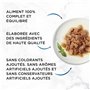 GOURMET | PERLE | Les Filettines en Sauce | Aliment Complet pour Chat Adulte | Recette 100% complète et équilibrée | Au Boeuf, A