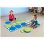 Learning Resources Kit d'activités de Tapis de Sol à Grille de dix Cases