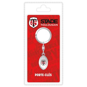 La Plume Dorée Ballon Rugby Porte-Clef Sous Blister Métal Multicolore 8,5 x 18 x 2,5 cm La Plume Dorée Ballon Rugby Porte-Clef Sous Blister Métal Multicolore 8