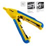 S&R Pince Multifonction à dénuder pour cable couaxial internet tv. Coupe câble 3x1,5 mm / 8-13mm 10-20 AWG, SAT / RG6 et RG59. A