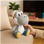 Nintendo - Merc Yoshi plüsch 17 cm Blanc Super Mario Brothers Peluches, Multicolore (415844)