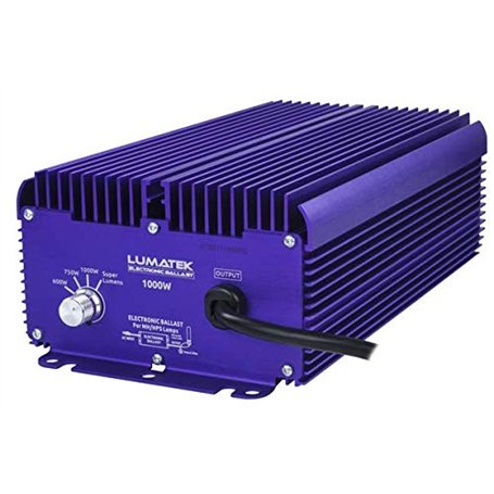 Ballast Électronique Digital Lumatek 1000W + Switch Superlumens