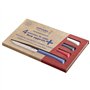 Opinel - Coffret 4 Couteaux de Table Bon Appétit+ Primo - Lame Denture Velours INOX - Manche Confort - Fabrication Française - B