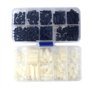 DIYI 300pcs M3 Nylon entretoises hexagonales vis écrou Stand-off Assortiment Kit Accessoires en plastique