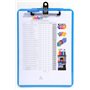 Exacompta - Réf. 12690E - Carton de 10 porte-blocs Iderama avec pinces et porte-stylos - Dimensions : L 31,5 cm x l 22,5 cm - po