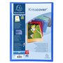 Exacompta - Réf. 5660E - Carton de 8 protège-documents Kreacover Chromaline - 60 pochettes cristal lisse - 120 vues - pour A4 -