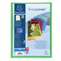 Exacompta - Réf. 5660E - Carton de 8 protège-documents Kreacover Chromaline - 60 pochettes cristal lisse - 120 vues - pour A4 -
