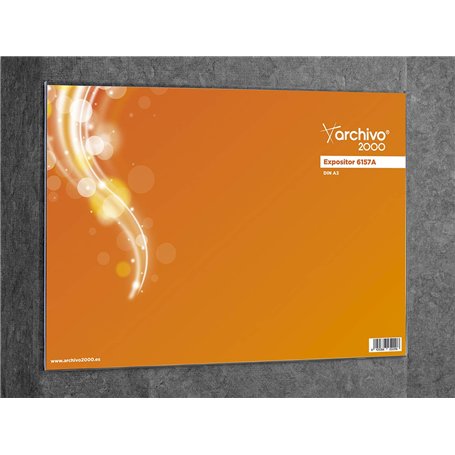 Archivo 2000-6157ACSTP - Support mural avec adhésif DIN A3