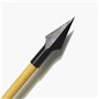 SHARROW 6pcs Tir à l'arc Chasse Pointe de Flèche Broadheads Têtes de Flèche pour Flèches de Bambou en Bois