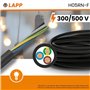 Lapp 1600251 H05RN-F 2 x 1 mm² - Câble en caoutchouc flexible - Résistant aux UV - Robuste - Sans conducteur de protection - Pou
