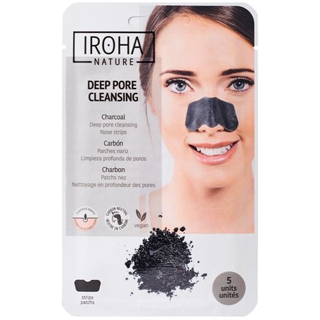 Iroha Nature - Patchs pour la Nez Detox Charbon