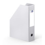 Oxford Porte Revues 32 x 24cm Dos 7cm PVC Blanc