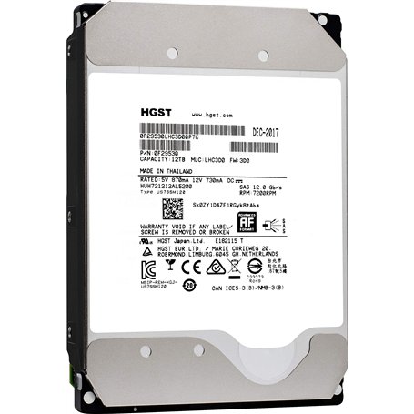 HGST Ultrastar He12 3.5" 12000 Go SAS - Disques durs (3.5"