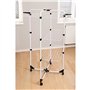 Vileda 157243 Tour Séchoir Acier Blanc 71 x 71 x 132 cm
