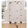 Vileda 157243 Tour Séchoir Acier Blanc 71 x 71 x 132 cm