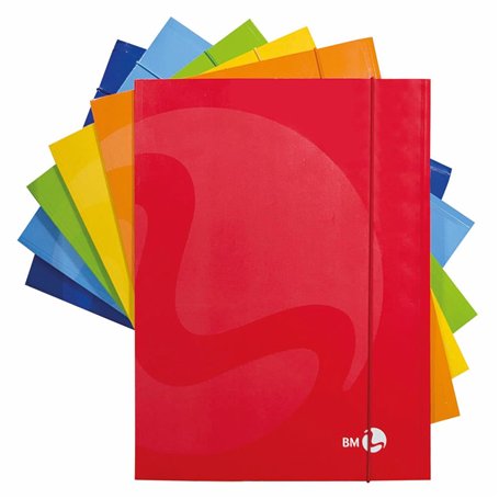 BM BeMore – Dossiers 3 rabats avec élastique