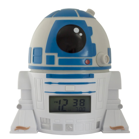 Réveil veilleuse R2D2 Star Wars BulbBotz 2021401 avec son caractéristique pour enfant