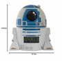 Réveil veilleuse R2D2 Star Wars BulbBotz 2021401 avec son caractéristique pour enfant