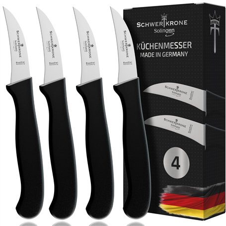 Schwertkrone Solingen 4er Messerset - Couteau de cuisine courbé