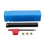 EsportsMJJ SCLCR1010H06 10X10X100mm Porte-Outil De Tournage De Tour avec 4Pcs Ccmt0602 Alloy Inserts