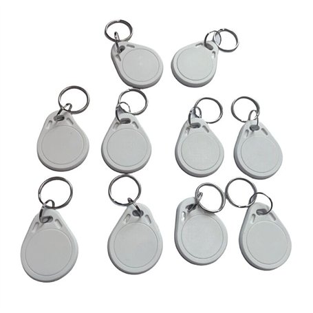 YARONGTECH 13.56 mhz rfid 1K Porte-clés Tag Iso14443a badge (Paquet de 10)