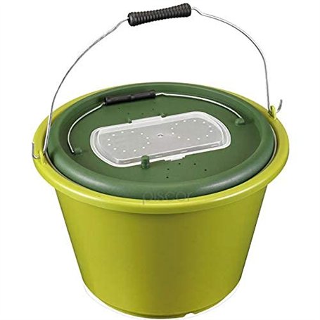 Lineaeffe Vivier à Poisson Seau Viver 1 12 lt 33 cm Equipement de Pêche Mer Traîne Bateau