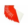 TOPEN Balise plastifiée 15 x 15 (10 unités)