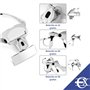 Locisne LED illuminée mains libres lunette la tête de visière,(1.0X-3.5X)5 lentilles remplaçables Réparation des lunettes de lec