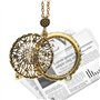 Andux Zone FDJXL-01 Collier loupe de lecture pour femme Grossissement 5X