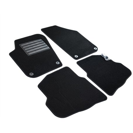 MTM SP-3744 Tapis sur Mesure en Velour pour Volkswagen Polo IV (9N) 11.2001>2009 / Fox 2004> /Seat Ibiza 2002>2008 - Cordoba 200