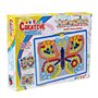 Jeu De Construction Mosaïque Puzzle Enfant Jouet Educatif Créatif Jouet Assemblage 296Pcs pour Garçons et filles plus de 3 ans C