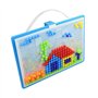 Jeu De Construction Mosaïque Puzzle Enfant Jouet Educatif Créatif Jouet Assemblage 296Pcs pour Garçons et filles plus de 3 ans C