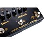 NUX Cerberus Pédale d'effet multifonction pour guitare avec routage intérieur Chargeur infrarouge Analogique Overdrive Distortio