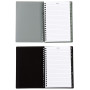 Juvale Lot de 2 carnets d'adresse Internet et mots de passe avec onglets - reliure à spirales - 15,2 x 17,8 cm