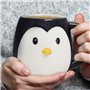Balvi Mug Pingo Pingouin en Forme de Coupe la tête capacité 400ml Lave-Vaisselle et Micro-Ondes Céram