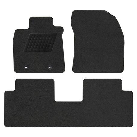 TEXER Tapis de Voiture en Velours pour Toyota Avensis III 2008-2018 Confort