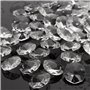 MASUNN 50Pcs Verre Clair Cristal Lustre Pendentif Lampe Prisme Parties Suspendues Gouttes 18mm