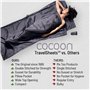 Cocoon Insect Shield Line Drap de sac de couchage XL, gris