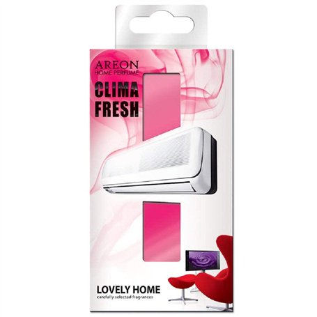 Areon Clima Fresh Désodorisant Belle Maison Climatiseur Rafraichisseur d Air Lovely Home Lot de 1