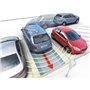 Kit 4 capteurs de stationnement blancs Cicalino sonore Affichage LED pour voiture/caravane