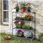Smart Garden GroZone Étagère de rangement en acier pour serre 4 niveaux