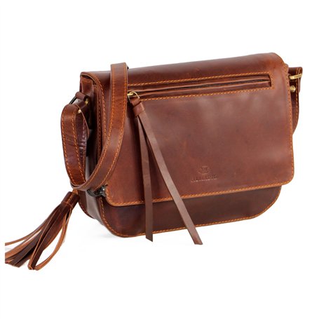 ALMADIH sac a main cuir véritable ELSA