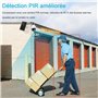 GENBOLT 2K 3G/4G LTE Caméra Solaire Extérieure avec 8W Panneau Solaire 15600mAh Batterie, 3MP Caméra Surveillance sans Fil avec